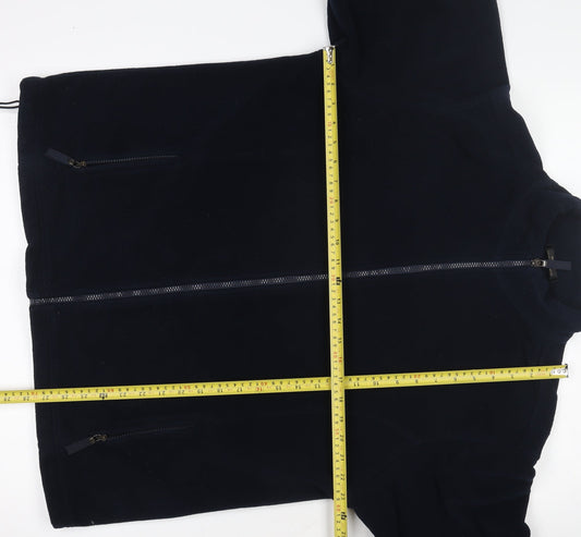 Marks & Spencer Women’s Blue Fleece Full Zip Jacket Size 18