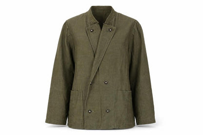 Womens UK Size 10 Qualitätsarbeit Green Military Jacket