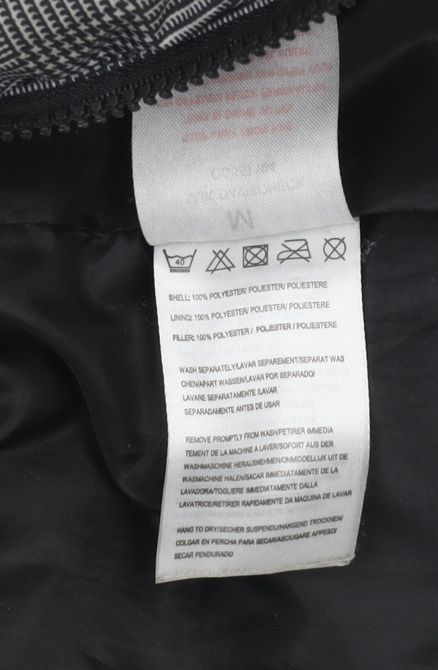 Mens UK Size M Brave Soul Grey Puffer Jacket