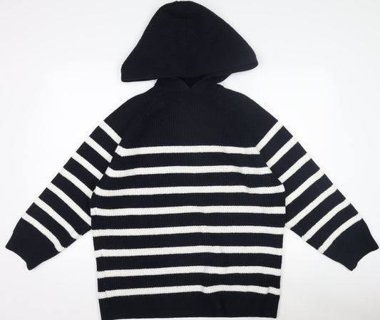 Womens UK Size S Zara Black Pullover Jumper