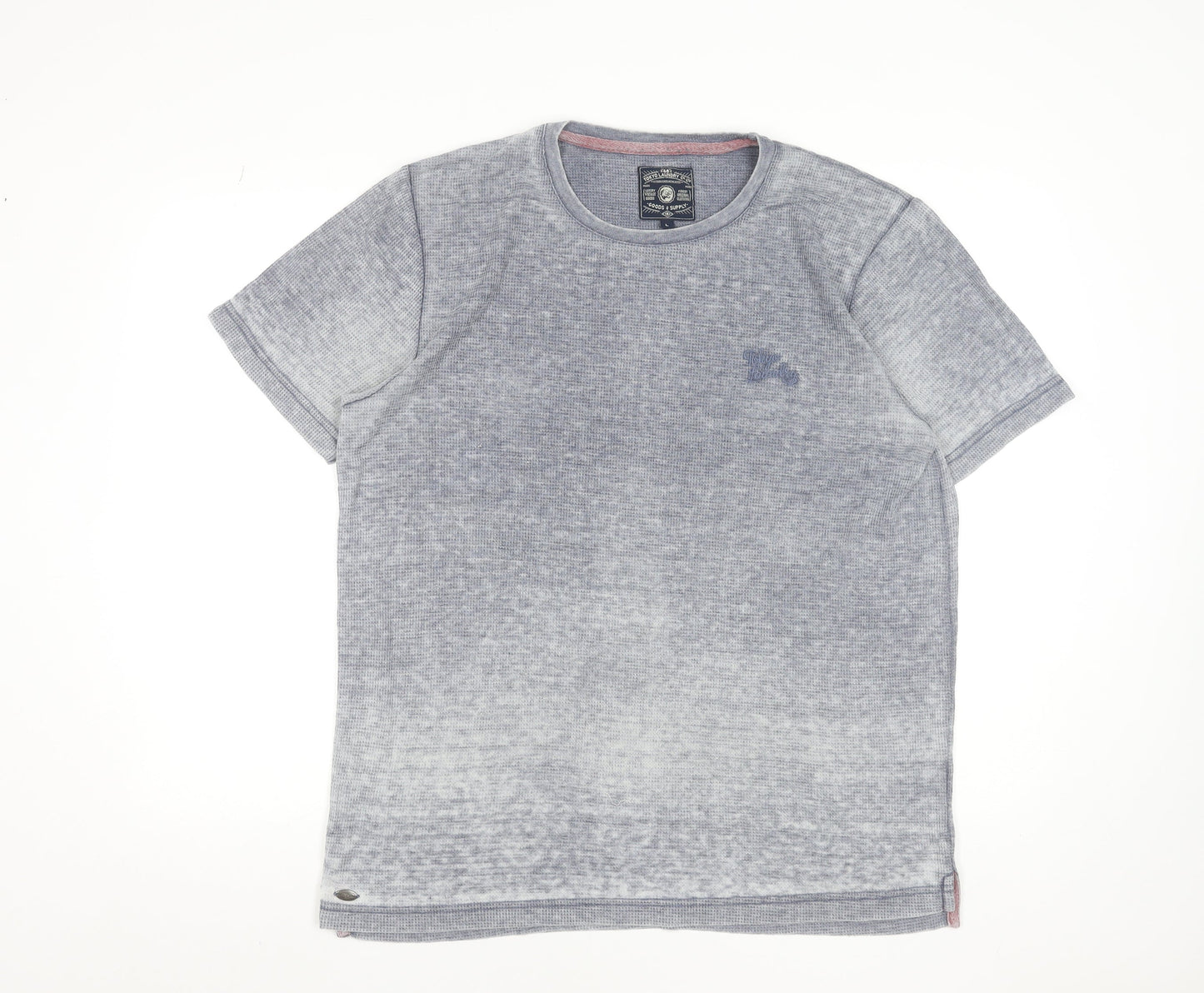 Mens UK Size L Tokyo Laundry Blue  T-Shirt