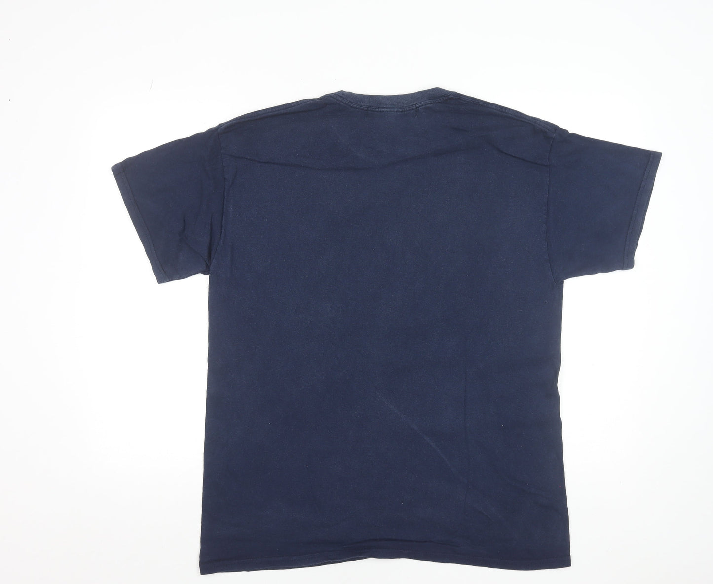 Philosophy Football Men's Blue Cotton Graphic Cycle of Life T-Shirt Size L