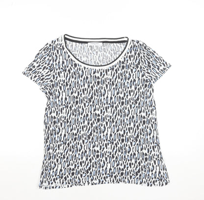 Womens UK Size 12 Gerard Darel Multicoloured Basic T-Shirt
