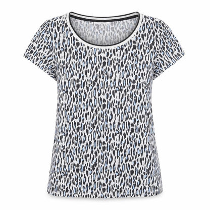Womens UK Size 12 Gerard Darel Multicoloured Basic T-Shirt