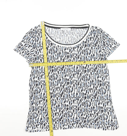 Womens UK Size 12 Gerard Darel Multicoloured Basic T-Shirt