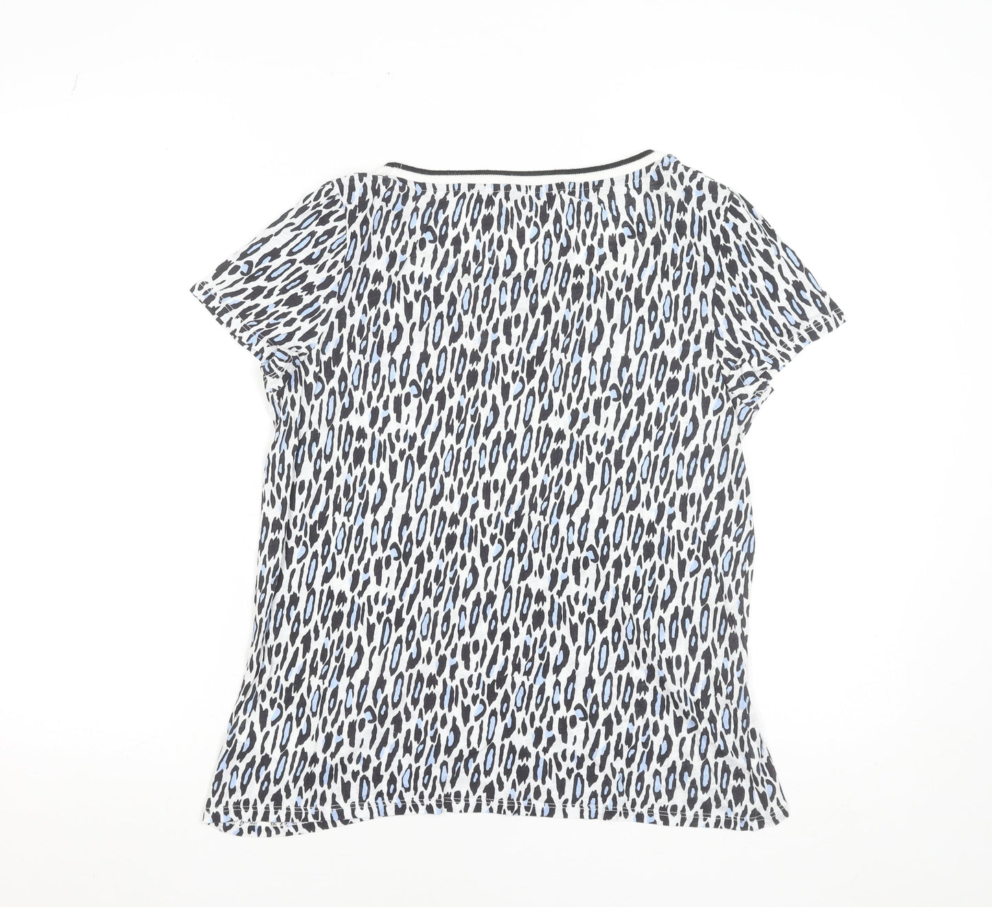 Womens UK Size 12 Gerard Darel Multicoloured Basic T-Shirt