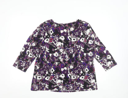 Womens UK Size 16 Marks and Spencer Multicoloured Tunic Blouse