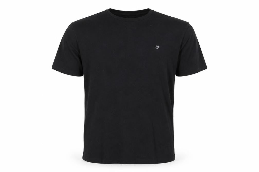 Jack & Jones Mens Black XL Crew Neck Cotton T-Shirt