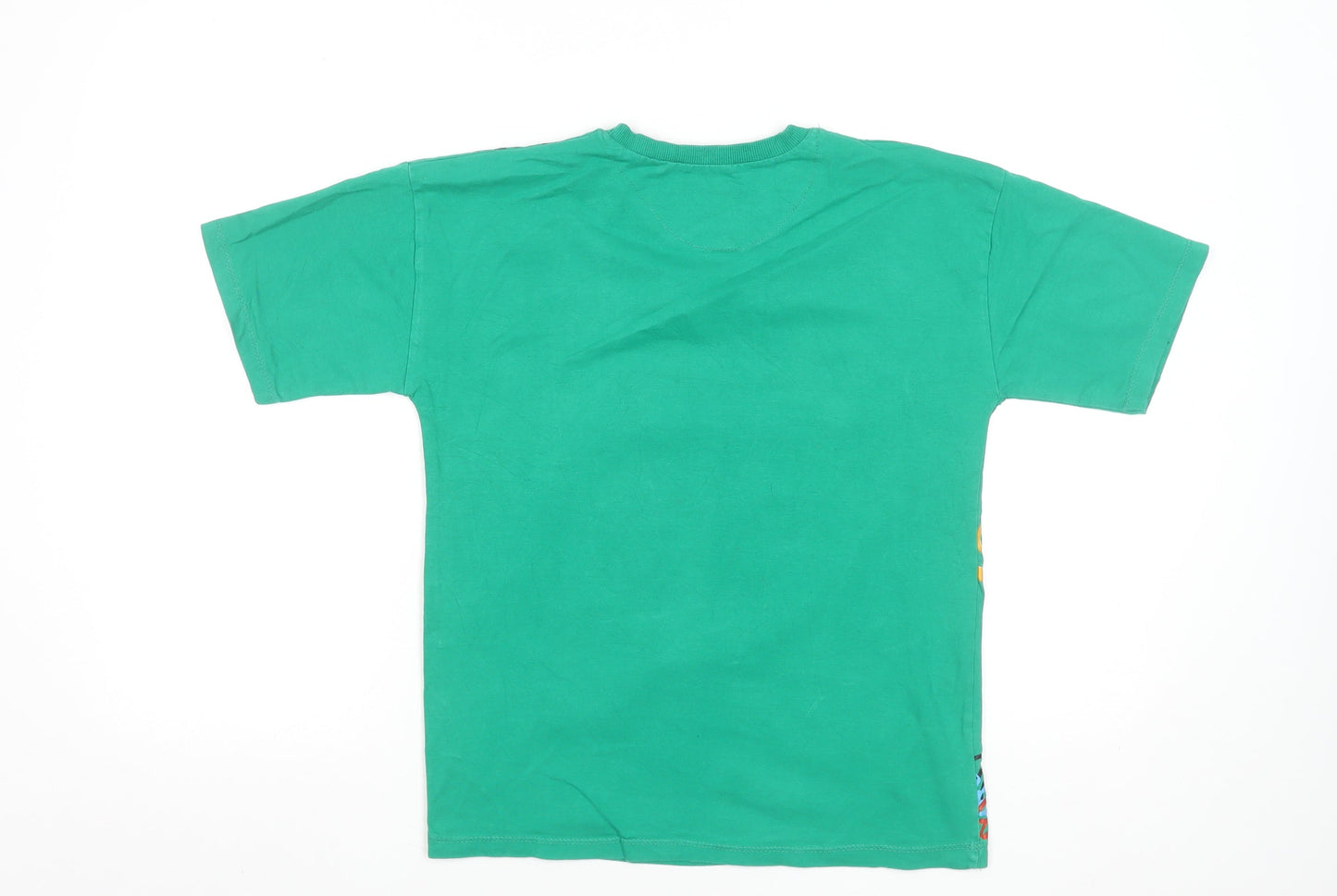 Boys UK Size 12 Years L.chicco Green Basic T-Shirt