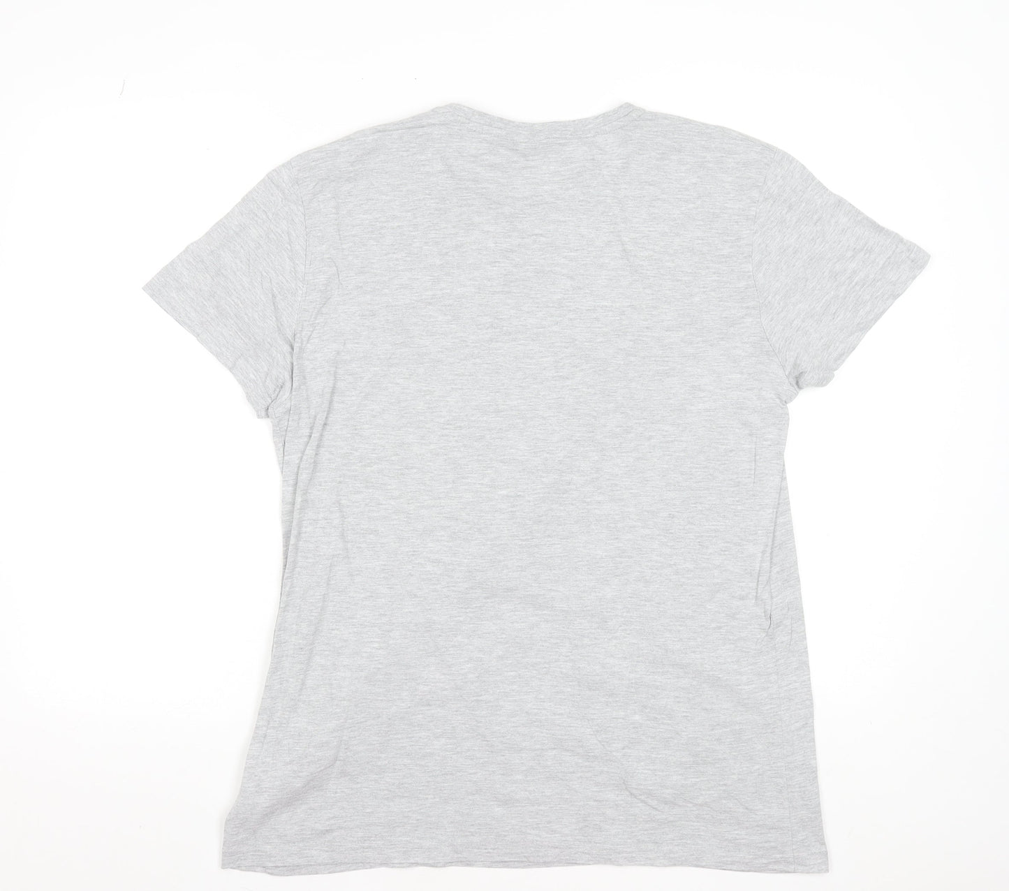 Star Wars Men's Grey Darth Vader Graphic T-Shirt XL Movie Tee