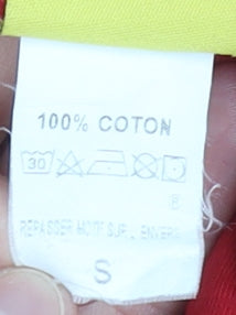 Le Tour de France Men's Red Cotton Cycling Graphic T-Shirt Size S