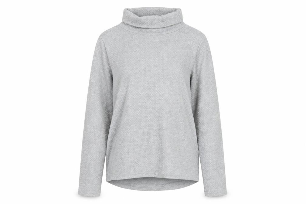 Womens UK Size S Souluxe Grey Basic T-Shirt