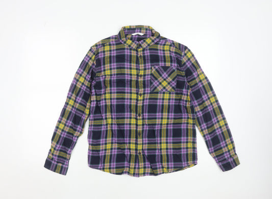 Girls UK Size 13 Years Marks and Spencer Multicoloured Basic Button-Up