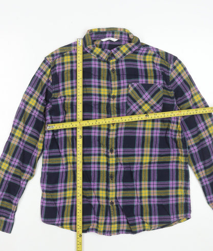 Girls UK Size 13 Years Marks and Spencer Multicoloured Basic Button-Up