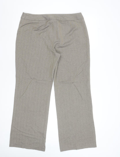 Womens UK Size 16 Marks and Spencer Classic Fit Business Workwear Casual Beige T