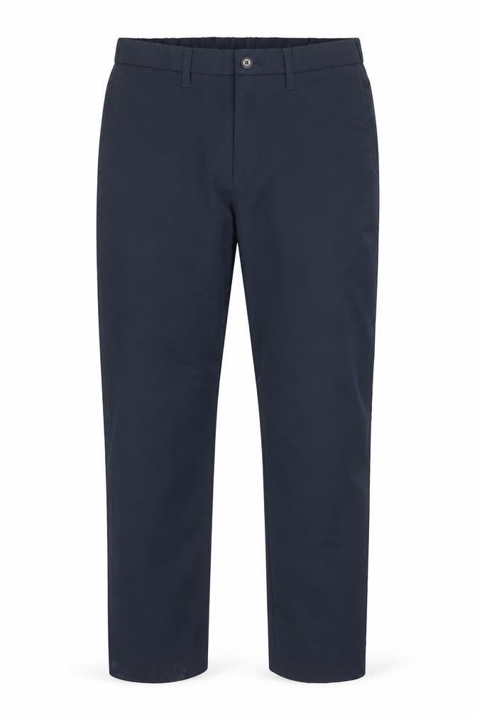 Mens UK Size 34 Lands' End Slim Fit Chino Blue Trousers