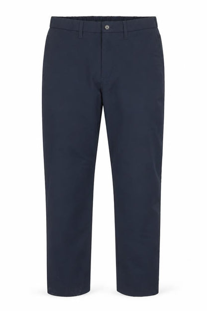 Mens UK Size 34 Lands' End Slim Fit Chino Blue Trousers