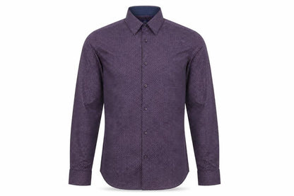 Mens UK Collar Size M NEXT Smart Purple  Dress Shirt