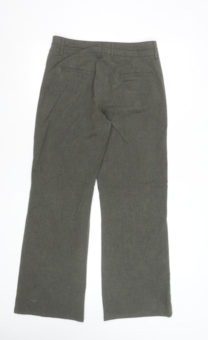 Womens UK Size M Rohofny Regular Fit Casual Business Travel Grey Trousers