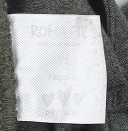 Womens UK Size M Rohofny Regular Fit Casual Business Travel Grey Trousers