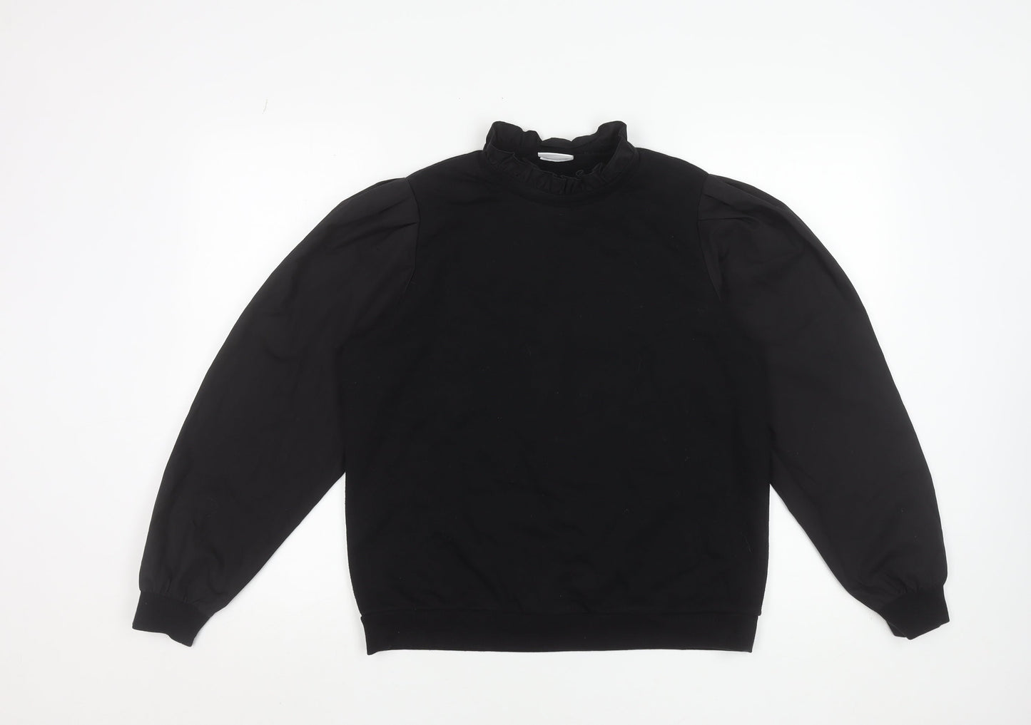 Womens UK Size M VILA Black Pullover Sweatshirt
