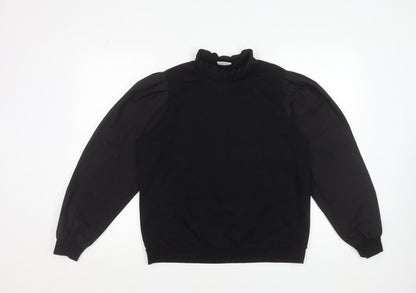Womens UK Size M VILA Black Pullover Sweatshirt