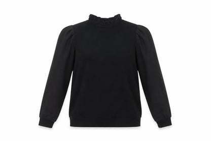 Womens UK Size M VILA Black Pullover Sweatshirt