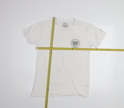 Modern Streets Men White Small Graphic Print Cereal Killer T-Shirt