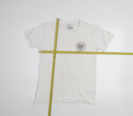 Modern Streets Men White Small Graphic Print Cereal Killer T-Shirt