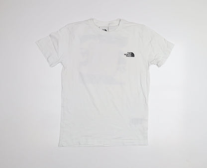 The North Face Men's White Graphic Print T-Shirt Small