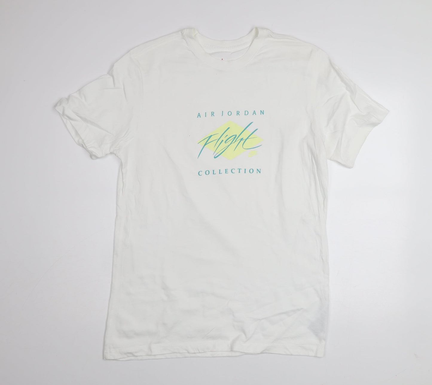 Nike Jordan Men's White Air Jordan Flight Collection T-Shirt L
