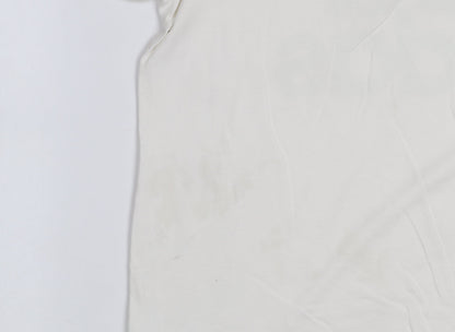 Adidas Men's Cream Logo Graphic Cotton T-Shirt M