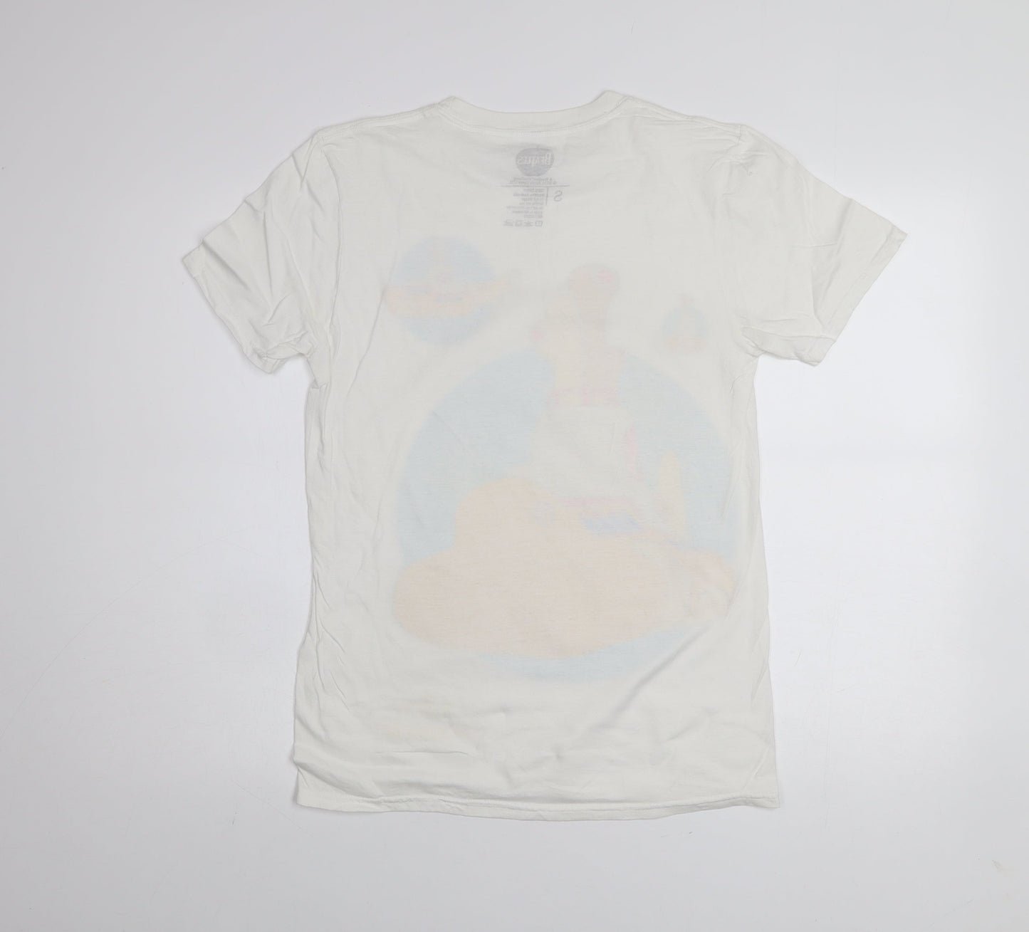 The Beatles Men's White Yellow Submarine Graphic Cotton T-Shirt Size S