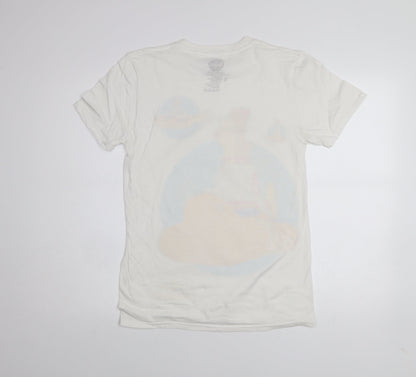 The Beatles Men's White Yellow Submarine Graphic Cotton T-Shirt Size S