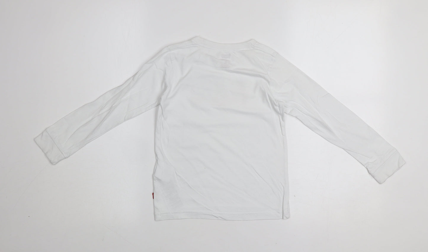 Boys UK Size 6 Years Levi's White Basic T-Shirt
