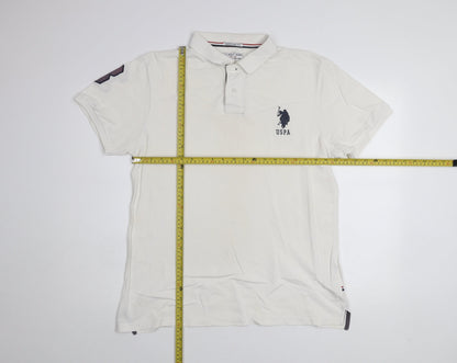 Mens UK Size XL U.S. Polo Assn. 100% Cotton Polo Shirt