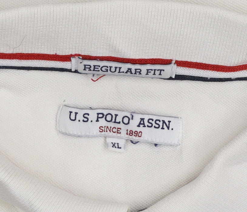 Mens UK Size XL U.S. Polo Assn. 100% Cotton Polo Shirt
