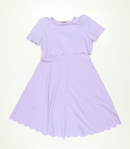 Womens UK Size 8 Boohoo A-Line Dress