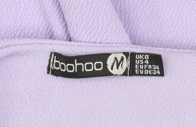 Womens UK Size 8 Boohoo A-Line Dress