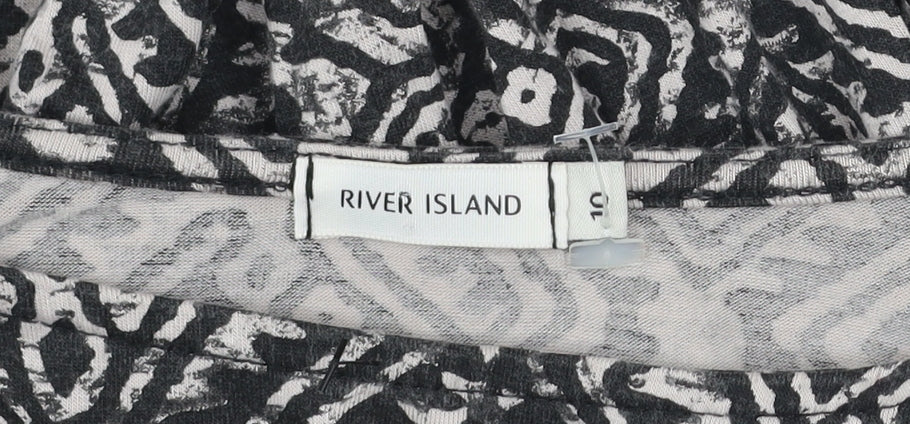 Womens UK Size 10 River Island Bodycon Dress