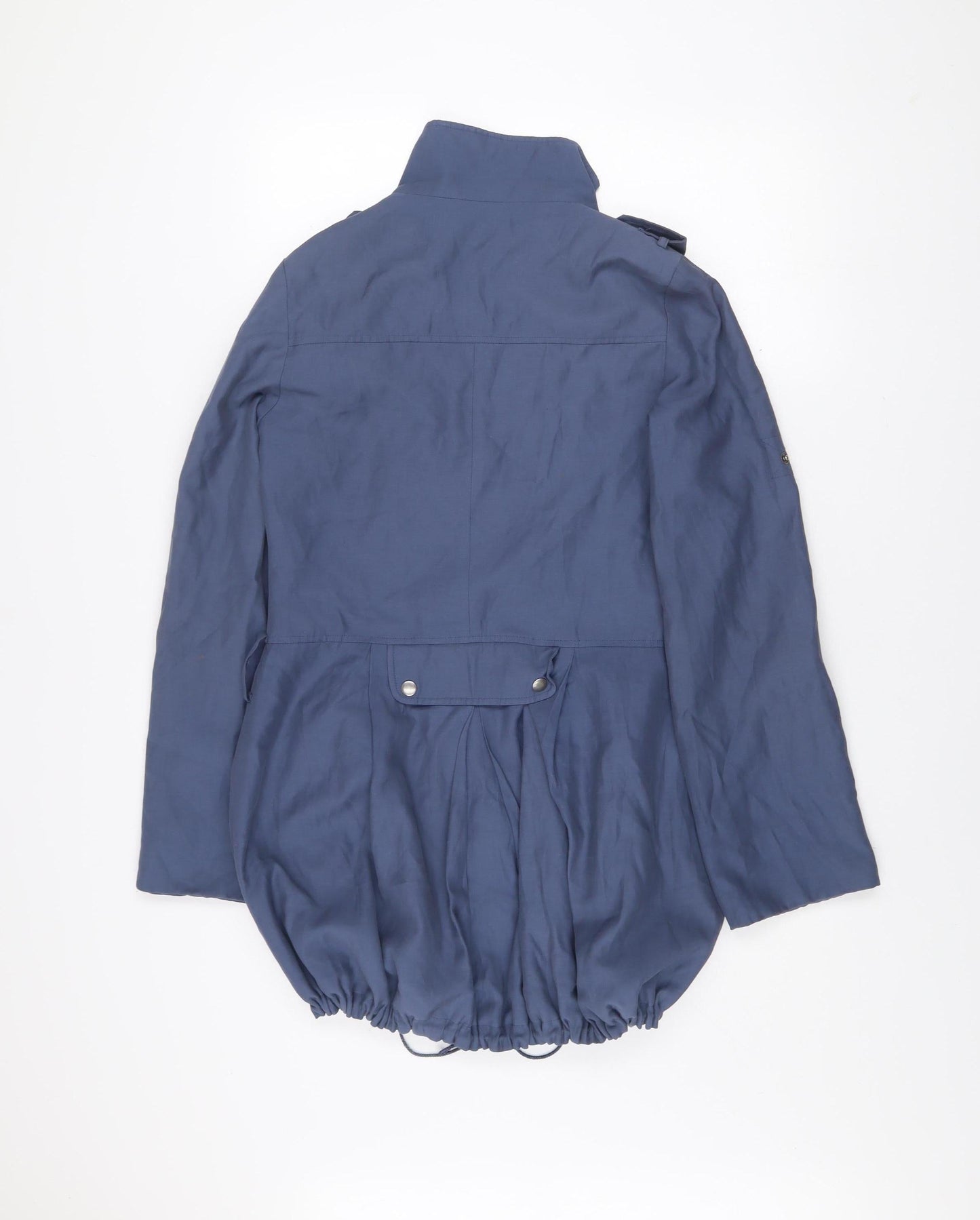 Womens UK Size 8 Warehouse Blue Military Jacket