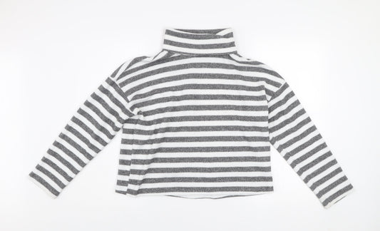Womens UK Size M New Look Grey Pullover Jumper