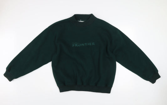 Mens UK Size M Burton Green Pullover Sweatshirt