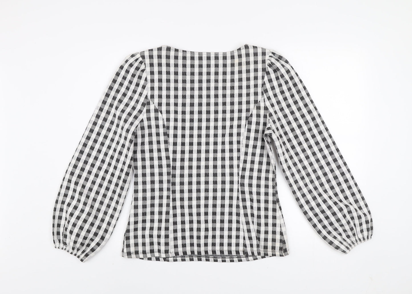 Womens UK Size 12 Gallery Black Tunic Blouse