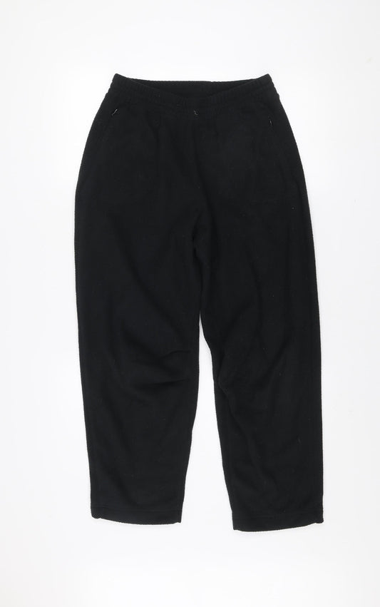 Mens UK Size M Cape Cove Regular Fit Sweatpants Black Trousers