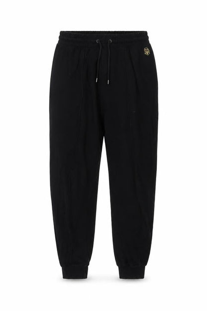 Mens UK Size L River Island Regular Fit Jogger Black Trousers