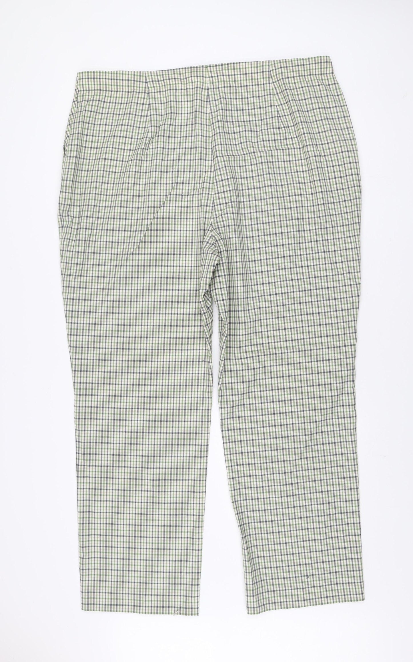 Womens UK Size 22 Marks and Spencer Regular Fit BusinessCasualWorkwear Green Tro