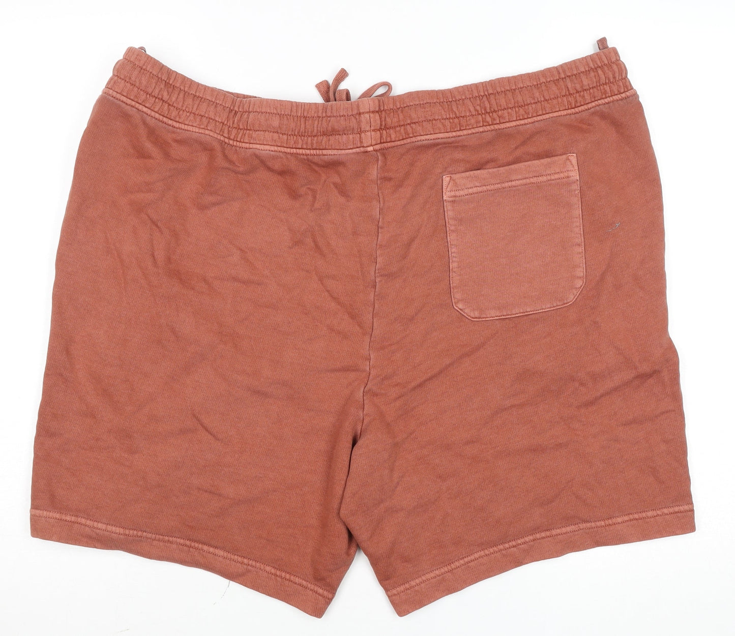 Marks and Spencer Men's Brown 3XL Sweat Shorts with Drawstring