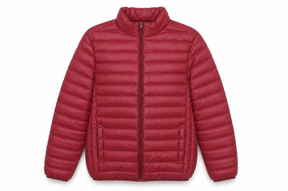 Womens UK Size M Pacific Union Red Puffer Jacket