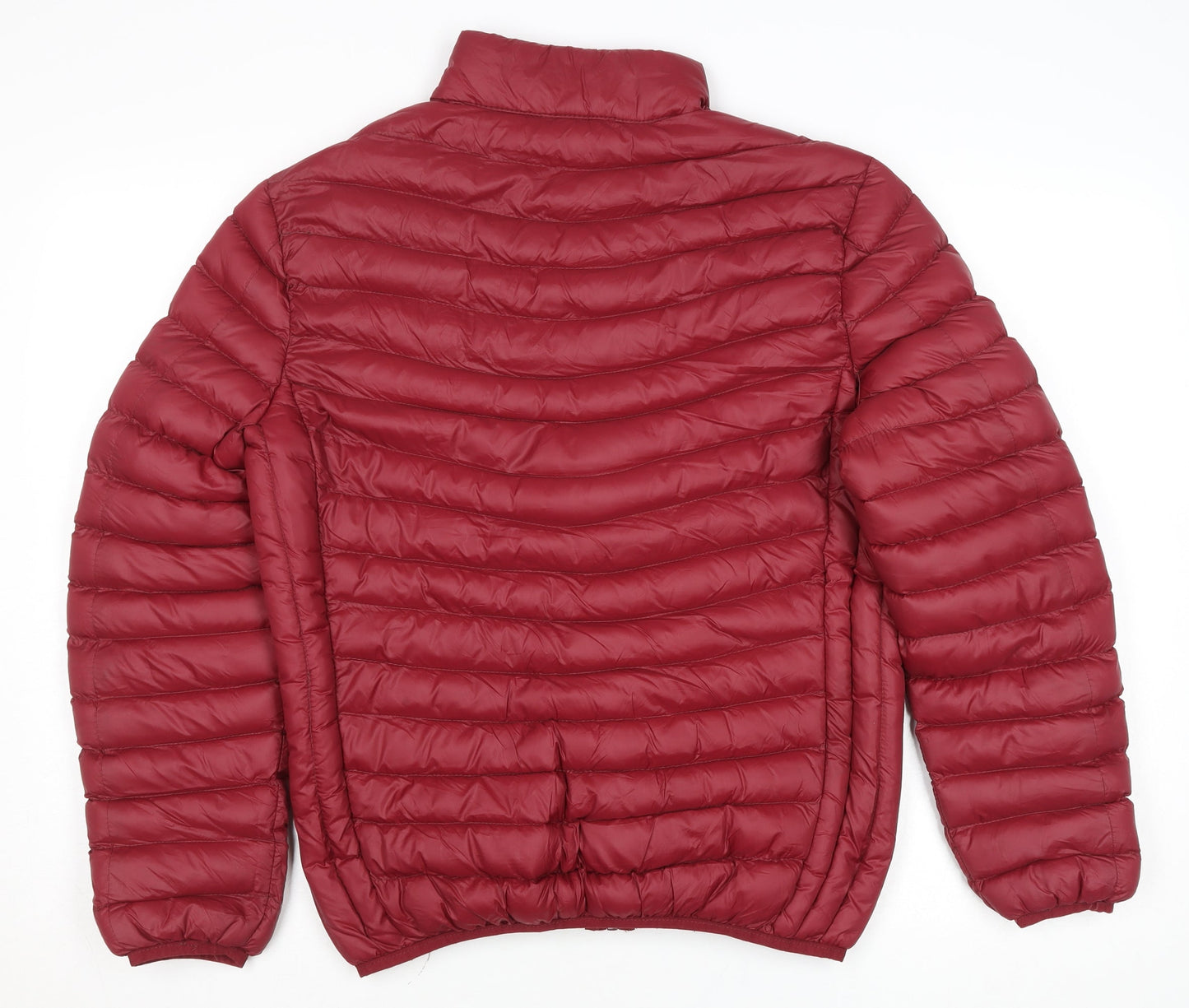 Womens UK Size M Pacific Union Red Puffer Jacket